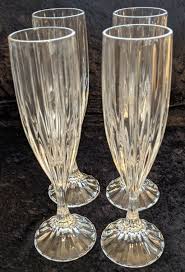 Champagne Mikasa Park Lane Set of 4 Toasting Glasses EUC | eBay