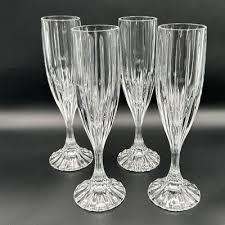 Set of 4 Mikasa Park Lane Champagne Flute 8 5/8" Tall 6 Oz ...