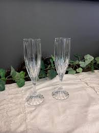 Champagne Glass Flute Mikasa Park Lane Wedding Toasting ...