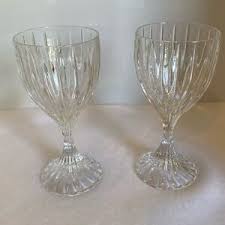 Mishka | Dining | Elegant Mishka Parkland Crystal Wine Glass Set Of 2 | Poshmark