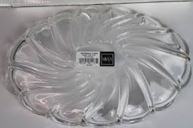 NIB Mikasa Peppermint Clear Sweet Dish Oval Lead Crystal Glass 9 1/2" Germany | eBay