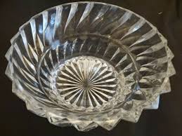 SUPERIOR QUALITY DEEP CUT CRYSTAL BOWL 9.25"D. WEIGHS 6 LBS ...