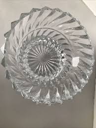 Mikasa Rainier Lead Crystal Large Round Serving Bowl 9 ...