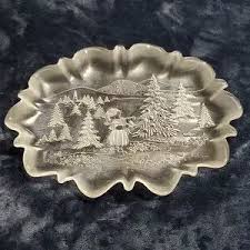 Mikasa | Holiday | Mikasa Crystal Christmas Serving Platter ...