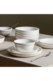 Stone Lain Virtuo Porcelain 4-Piece Bowl Set | Nordstrom