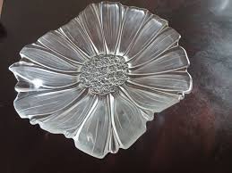 Crystal Glass Sunflower Bowl | eBay