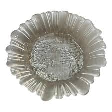 1990s Mikasa Frosted Crystal Glass Holiday Winter Dreams ...