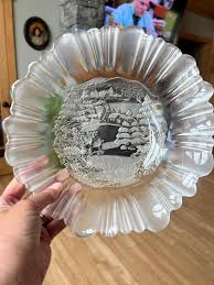 Glass Mikasa Crystal Bowl Winter Dreams | Mercari