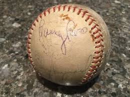 Multi Signed Baseball—Elston Howard—Hof Boxer Barney ...
