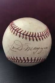Joe DiMaggio / Yogi Berra Signed Auto Baseball PSA/DNA ...