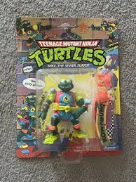 TMNT Mike the Sewer Surfer UNPUNCHED (Playmates, 1990) | eBay