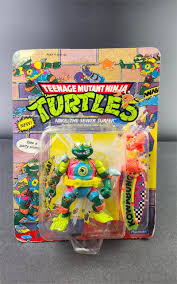 1991 TMNT Mike, The Sewer Surfer Carded (1AA)