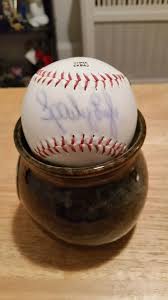 Sparky Lyle Autograph Baseball with NO COA. Comes with Ball ...