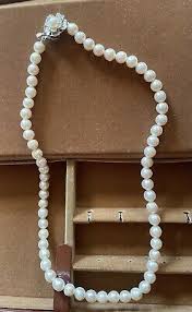 Akoya Pearl Necklace 16.5” | eBay