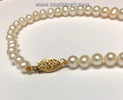 Freshwater Cultured Pearl Necklace and Bracelet Set - Seaside Art Gallery