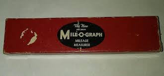 Vtg Mile-o-Graph Mileage Measure W/Box & Instructions | eBay