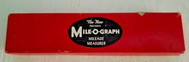 The New Precision Mile-O-Graph Mileage Measurer With Box And Instructions | eBay