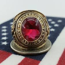 10k Gold Ring Texas Military Institute Ring Class Highschool ...