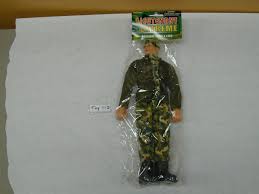 1997 GI Joe 12" Lt Extreme Clothing All Green Camouflage MIP ...