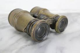 Brass Navy Binoculars by Balland Fabt, Paris France – Memory ...