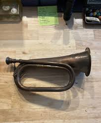 Civil War Cavalry Bugle Brass Union Patton Collector ...