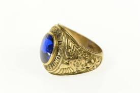 10K United States Air Force Ornate Military Ring Size 7.75 ...