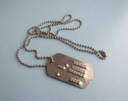 Vintage United States Navy Dog Tag USN Free Shipping - Etsy