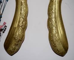 18.5'' Inches Long Brass Peafowl Door Pulls | Majestic ...