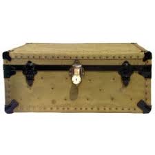 Antique Footlocker - 2 For Sale on 1stDibs | vintage foot ...