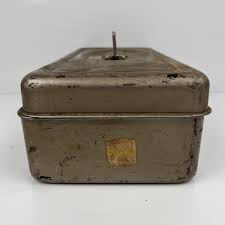 Old Vtg UNION MODEL NO. 4013 METAL BOX 13 1/2" X 6 1/2" X 4 ...