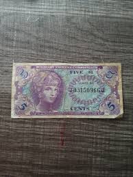 Series 641 5 centUS Military Payment Certificate ** PAPER ...