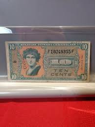 Rare Ten Cents Military Payment Certificate Series 541 | eBay