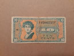 1958-1961 10 CENTS MILITARY PAYMENT CERTIFICATE SERIES 541 | eBay