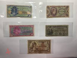 Military Payment Certificates 5, 10, 25 Mix + $1 MPC | eBay