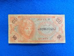 Rare Series 641 (from 1964) $.50 U.S. Military Payment Certificate Fifty Cents💎 | eBay