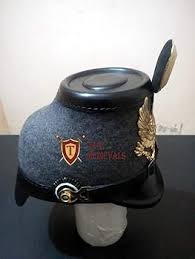 Prussian Shako Helmet for Officer Ranks of The Jager Batallion Shako Helmet, WWI German Prussian Jager Officer's Helmet : Amazon.ca: Sports & Outdoors