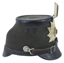 Sold at Auction: Bremen post war Police shako German WWII helmet