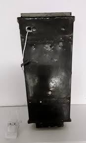 Conically Wall Lamp in Black Painted Metal, Curved Aluminum Strips & White Acrylic Glass Screen, 1950s | Chairish