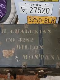 Authentic World War II Foot Locker With All Original Trays Inside And A Lock And Key That Still Works for Sale in Holbrook, NY - OfferUp