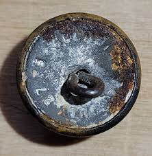 Rare Antique Button, 1800's, "SV" Sons Of Veterans, 13 Stars ...