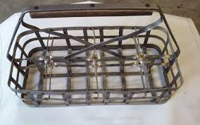 OLD" VINTAGE ALUMINUM BOTTLE CRATE (VERY SOLID AND WELL ...