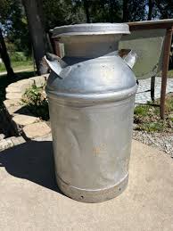 Vintage 10 Gallon Milk Can Syrup Bucket.... Farm Salvage. Garden ,,flowers, Porch - Etsy