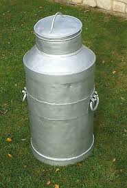 1920s milk churn, Dairy Supply Company, Wootton Bassett, 17 gallon early steel | #1055925985