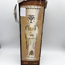 VTG Cracker Barrel Elegant Collection Season of Glory 20" Light Up Angel Lamp | eBay
