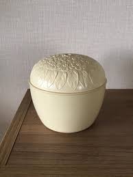 Vintage White Bex Floral Lid Wool Holder 1940/50s - Etsy