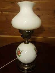 Vintage Hand Painted Floral “Gone With The Wind” Hurricane ...