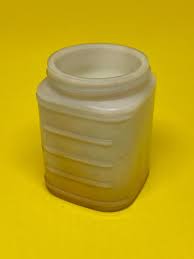 Johnson and Johnson Milk Glass Cold Cream Jar | eBay