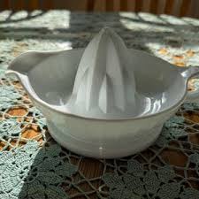 Vintage Fire King Anchor Hocking Clear Glass Juice Reamer With Matching Pitcher 2 Piece Set - Etsy