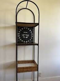 Mid Century Modern Arthur Umanoff Mayan Sun Iron Shelf Rack ...