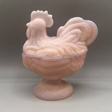 Milk Glass Rooster for sale | eBay